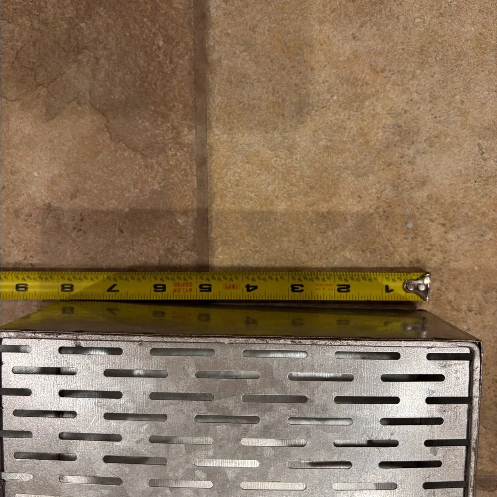 Silver Metal Wall Organizer